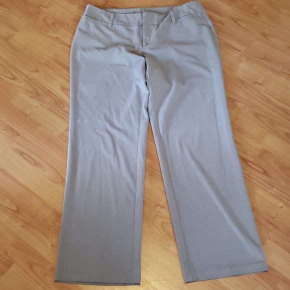 AB Studio Pants - AB Studio tan dress pants